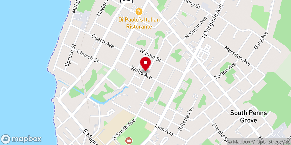 Map showing location of Holy Temple Church-Fresh Hrvst