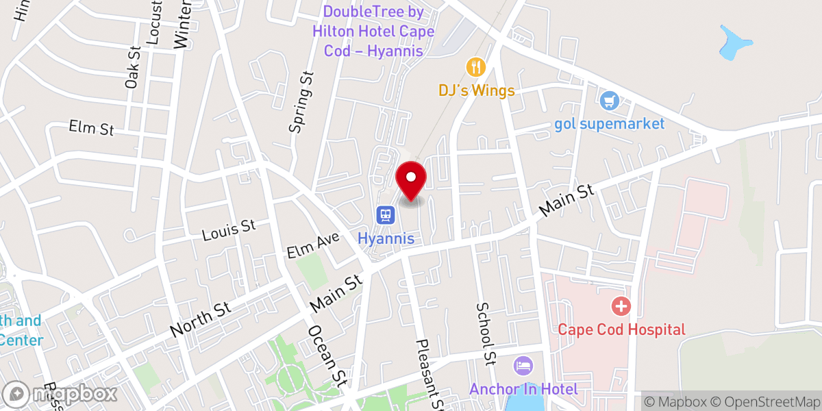 Map showing location of A Baby Center