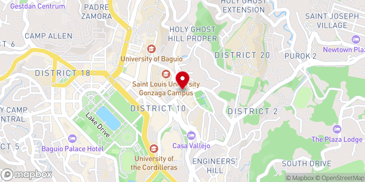 Map showing location of St. Stephen Lutheran Church