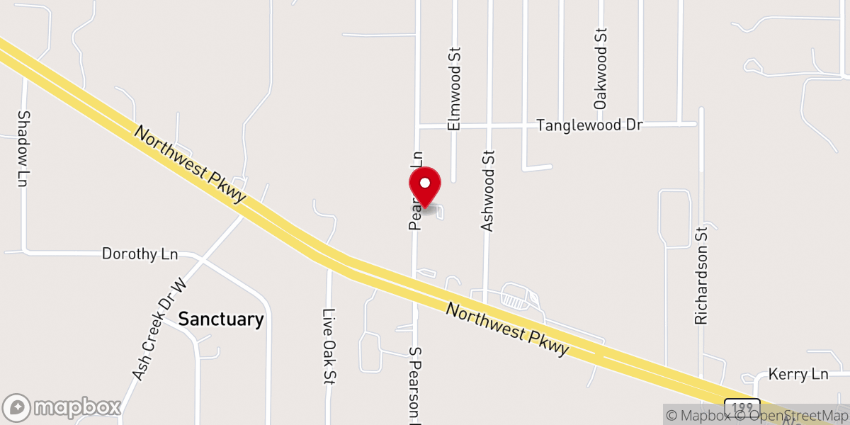 Map showing location of Real Family Fellowship