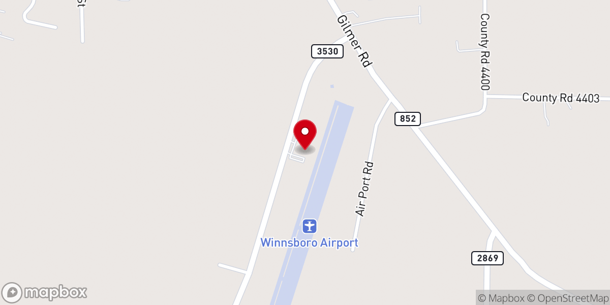 Map showing location of His House Ministries