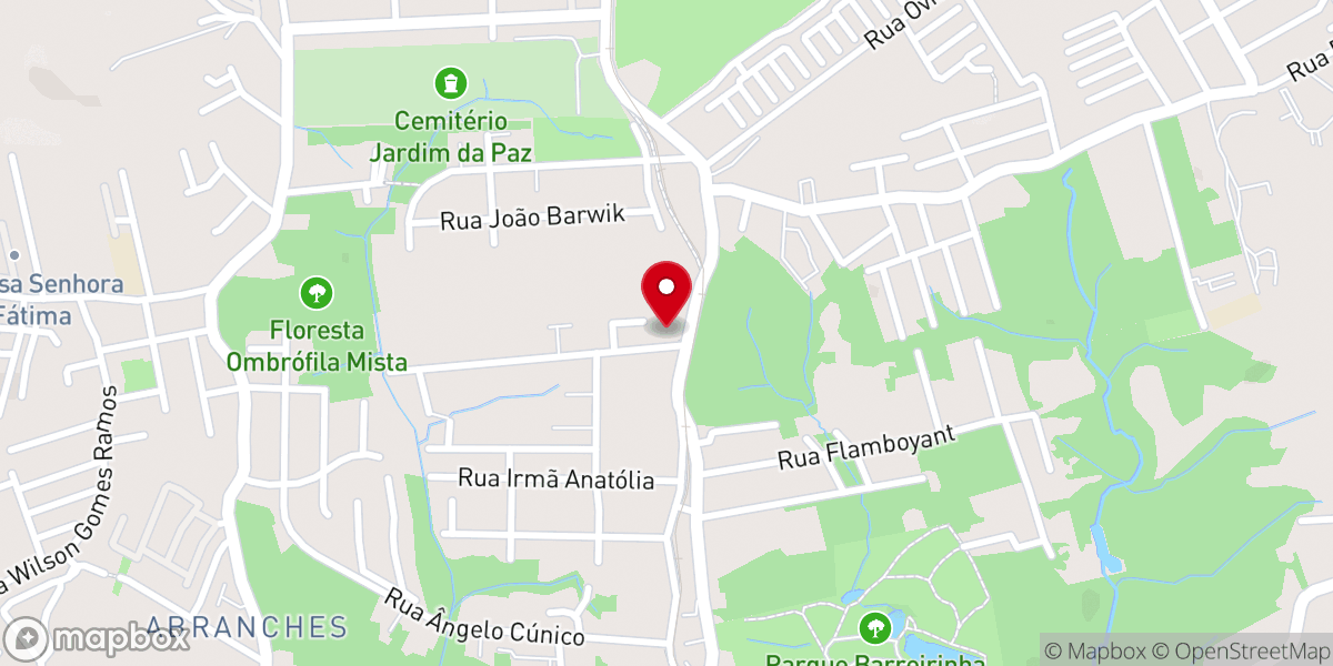 Map showing location of IEB - Igreja Evangélica do Barreirinha