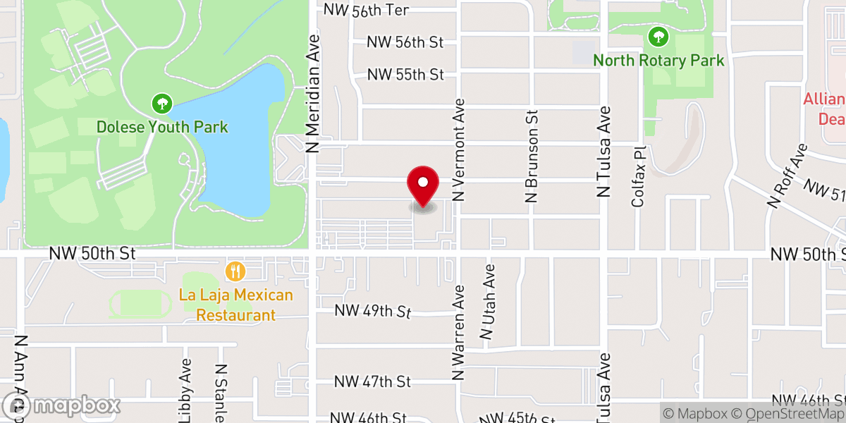 Map showing location of The Journey Fellowship Inc