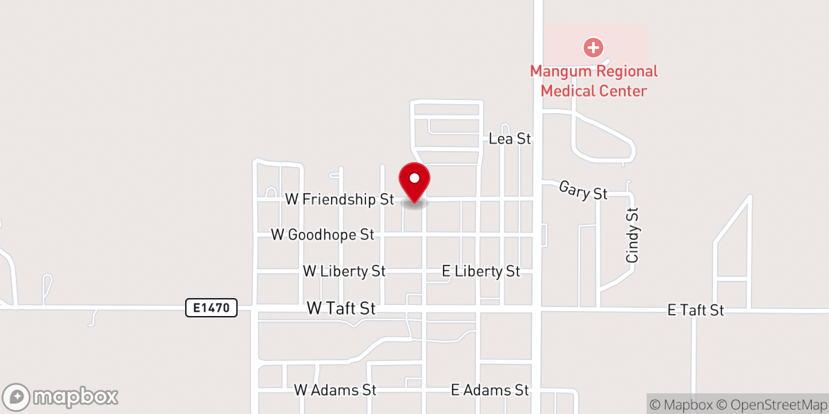 Map showing location of Saint Johns Zion Baptist Church