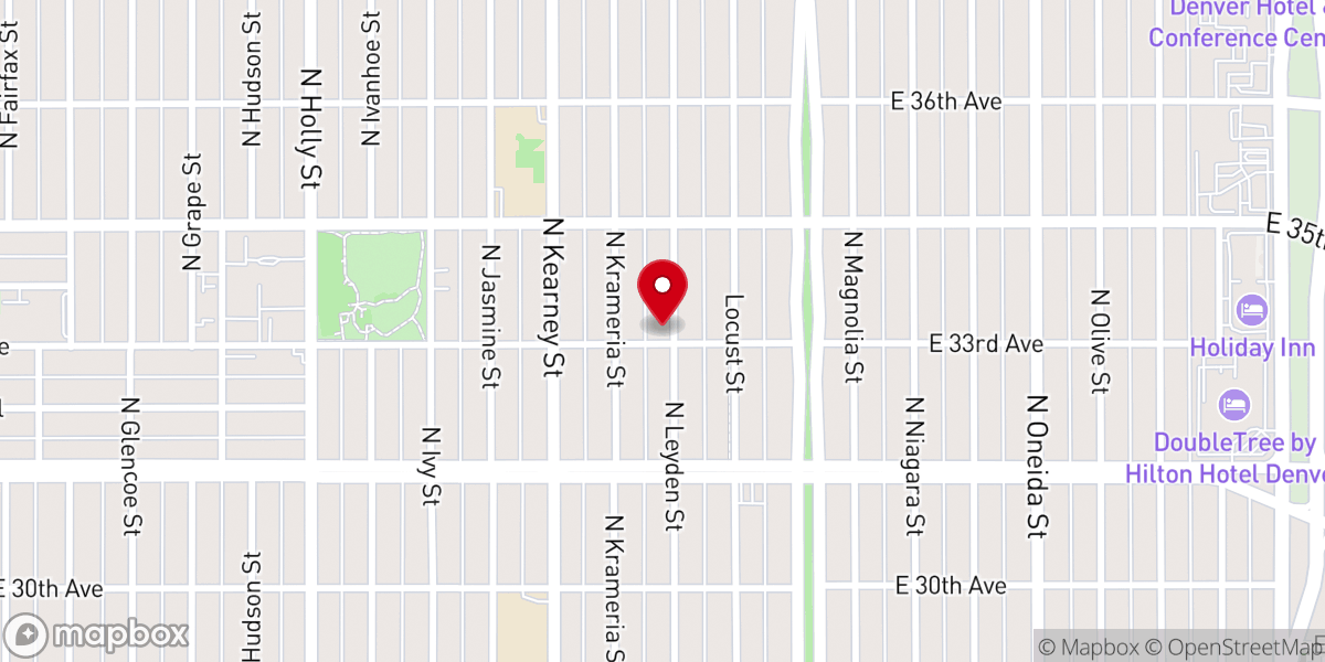 Map showing location of Shiloh Baptist Church