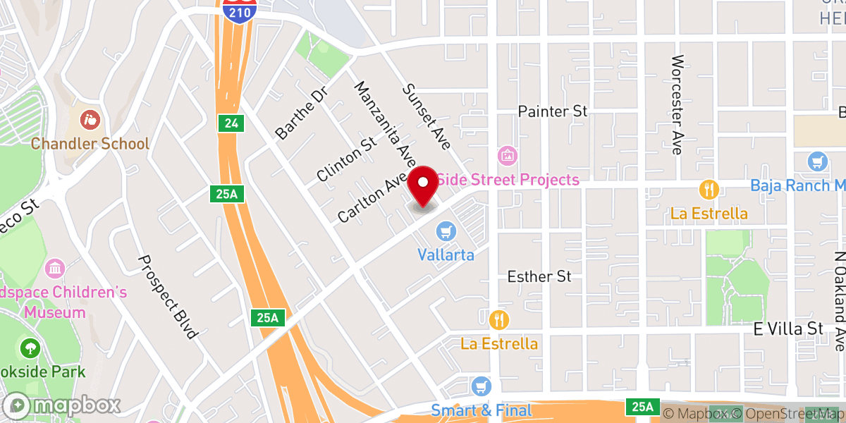 Map showing location of New Revelation Missionary Baptist Church