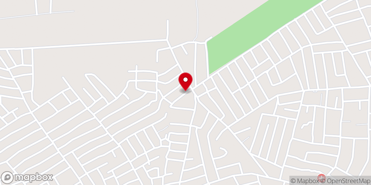 Map showing location of Divine Shepherd Baptist church