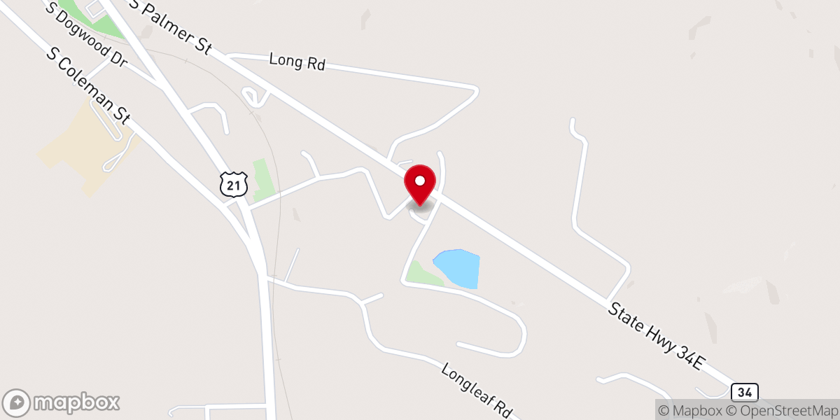 Map showing location of Bible Light Holiness Church of Jesus Christ, INC