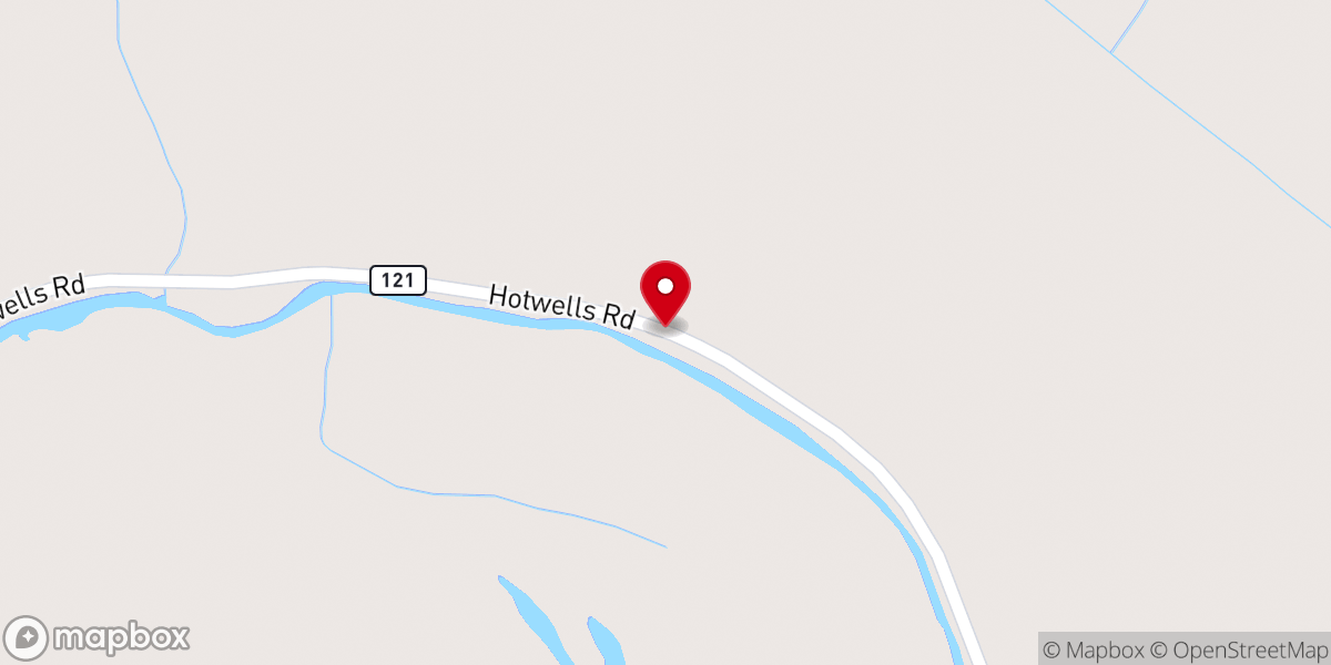 Map showing location of Loyd Hill Baptist Church