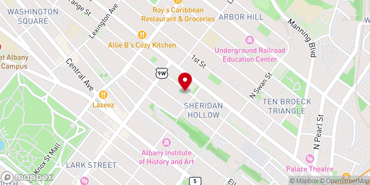 Map showing location of Revelation Church of God in Christ