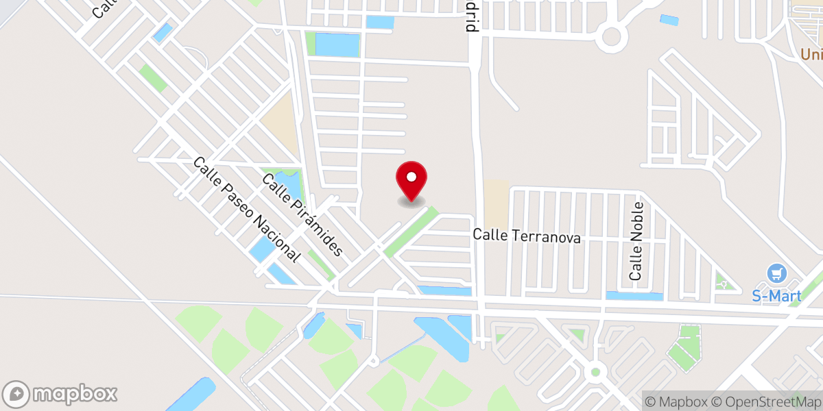 Map showing location of IGLESIA BAUTISTA FUNDAMENTAL TIERRA SANTA