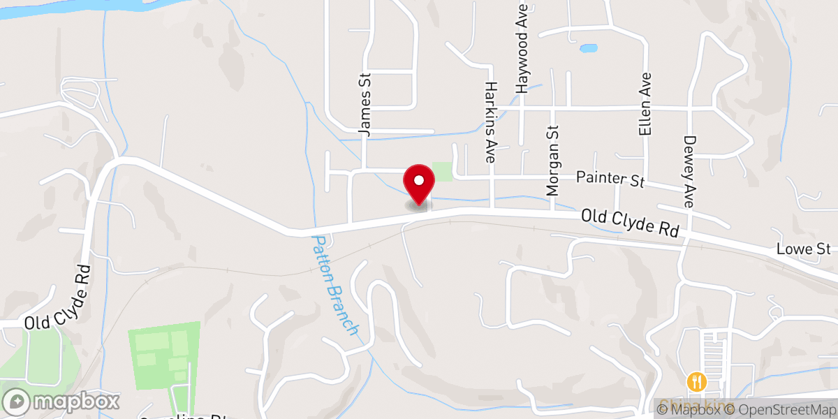 Map showing location of Full Gospel Holiness Church