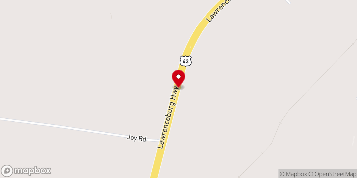 Map showing location of Buckmaster Family Farm
