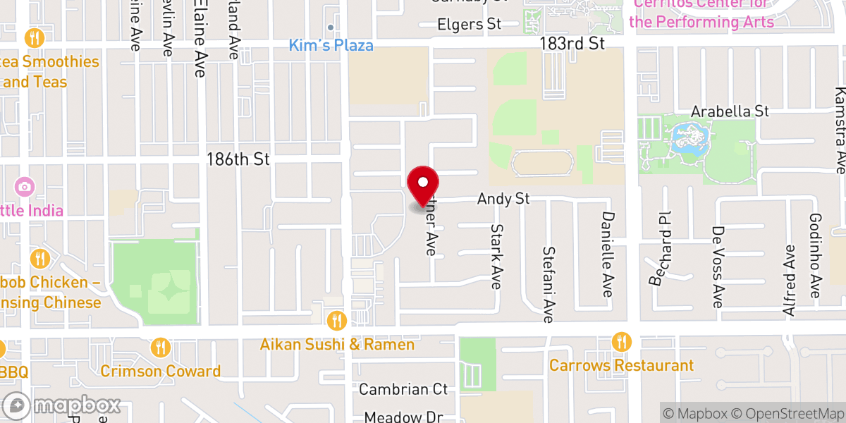 Map showing location of St Gregorios Orthodox Congregationof India