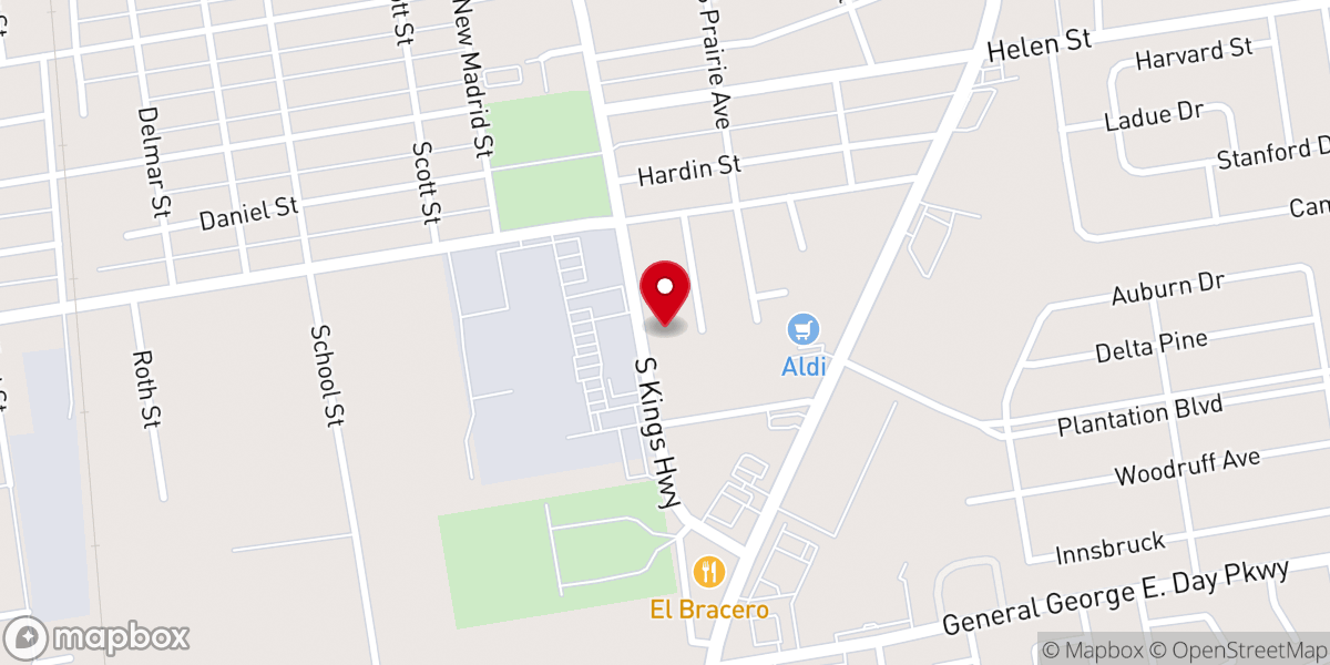 Map showing location of saint luke
