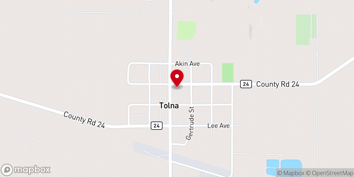 Map showing location of St Joseph's Church
