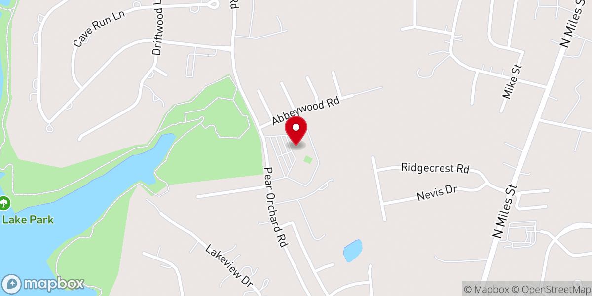 Map showing location of Grace Heartland Church