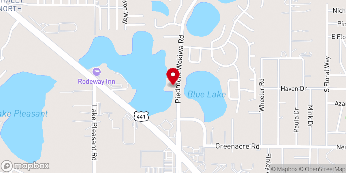 Map showing location of Christ International Church