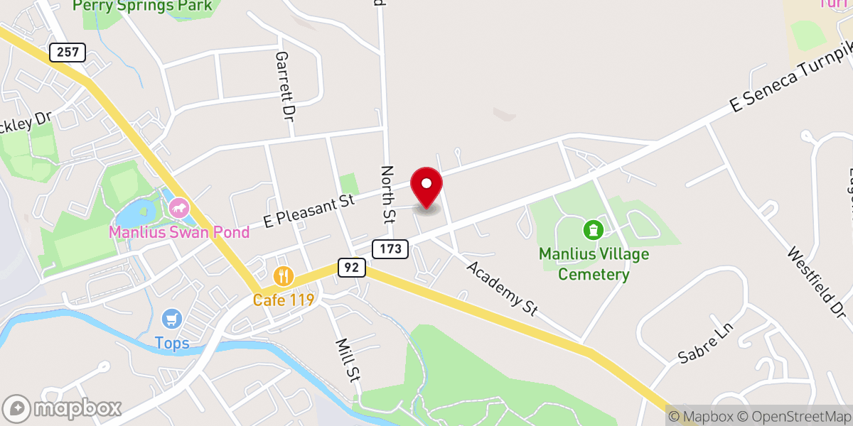 Map showing location of Grace Abounds Clothing Outreach