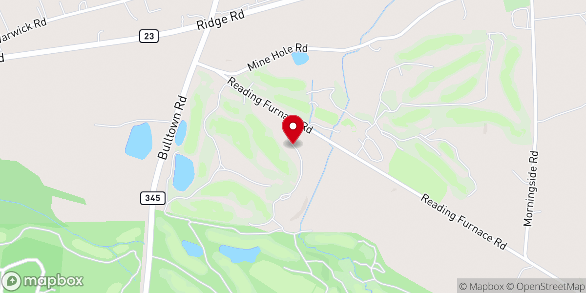 Map showing location of Wyebrook Missionary Baptist Church