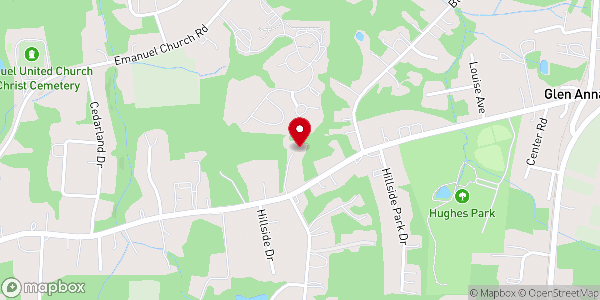 Map showing location of Thomasville Christian Fellowship