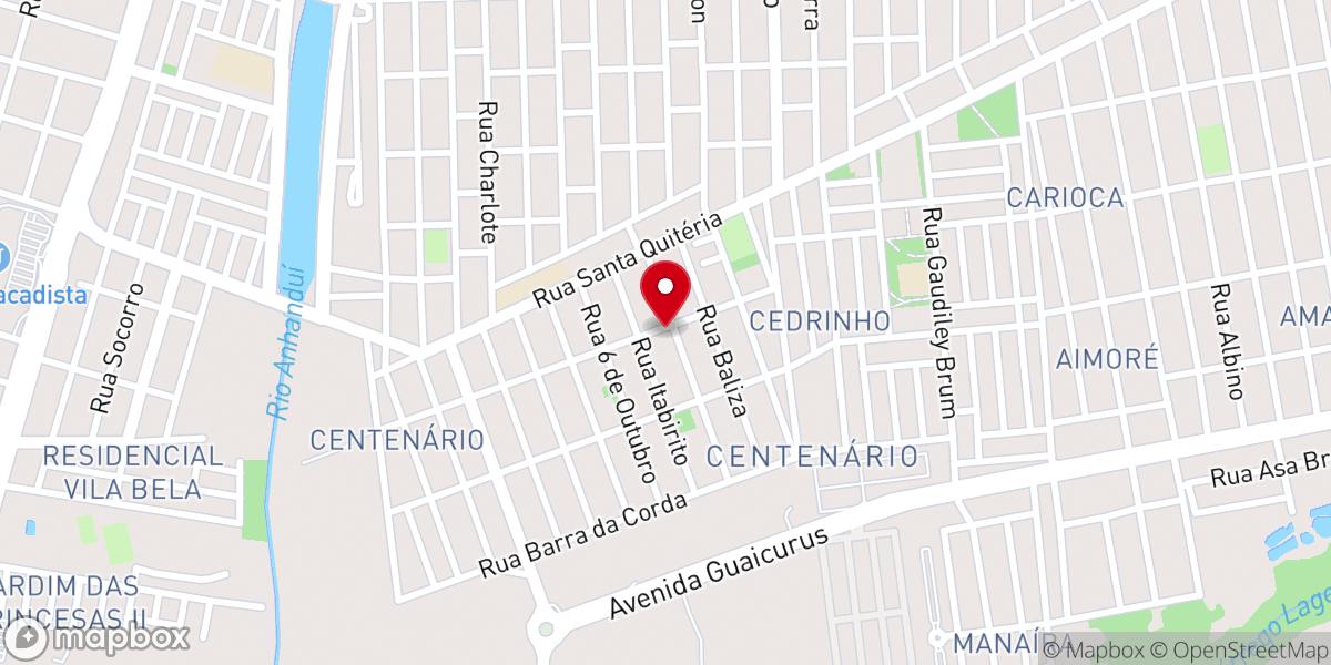 Map showing location of Paróquia Nossa Senhora da Guia
