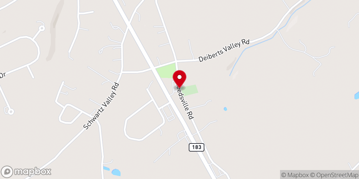 Map showing location of The Greenhouse at Bethesda