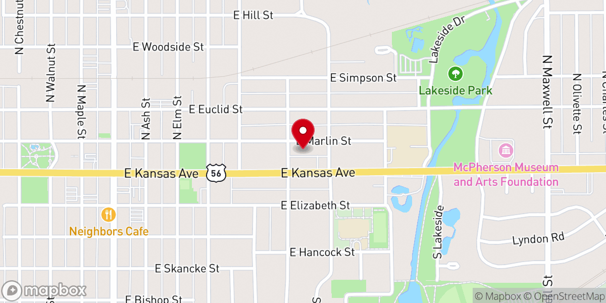 Map showing location of Sonshine Preschool