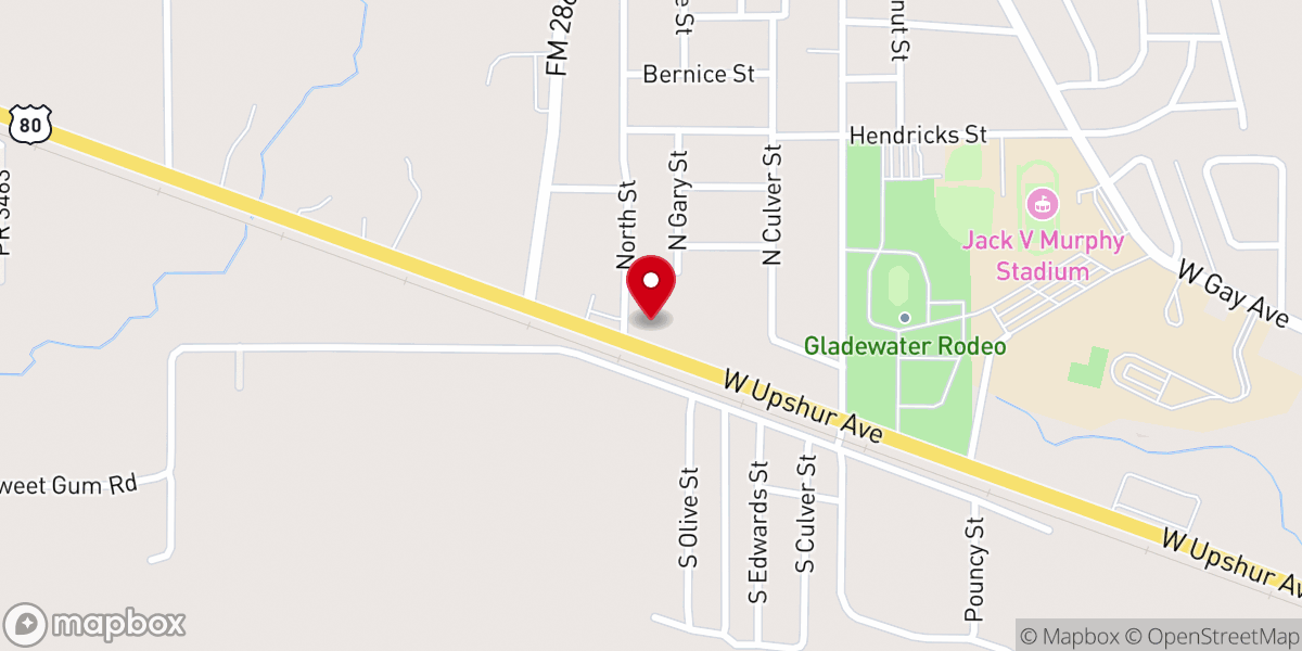 Map showing location of Body of Believers