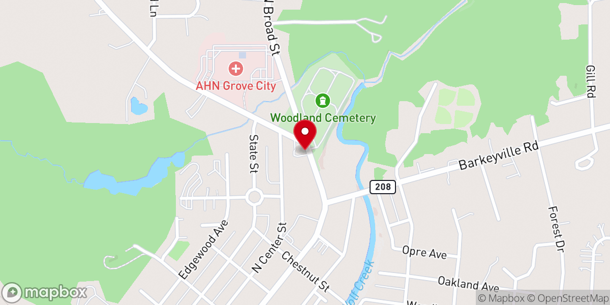 Map showing location of Schneidmiller Dale