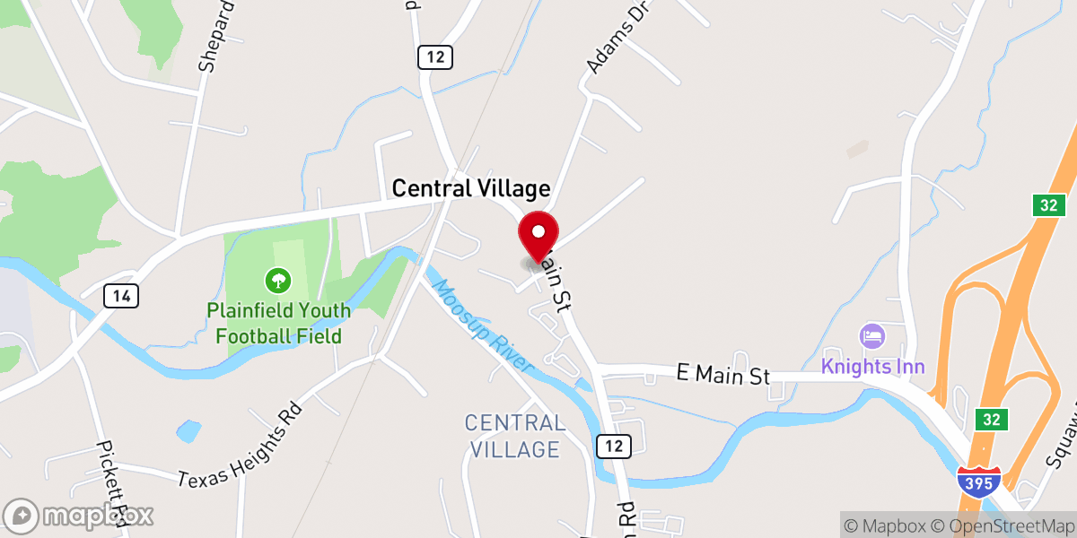 Map showing location of Gospel Light Christian Fellowship