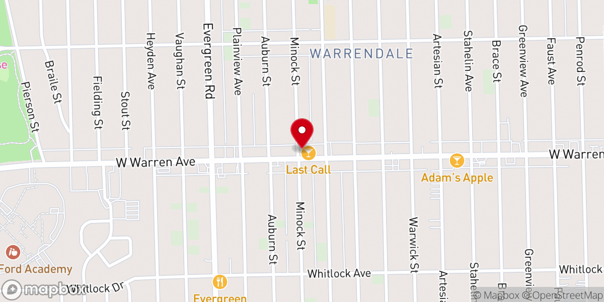 Map showing location of The Bridge Covenant Church