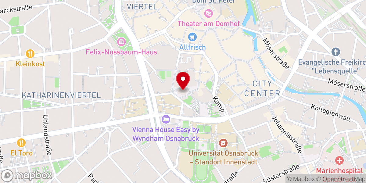 Map showing location of Evangelisch-lutherische St.-Katharinen-Kirche