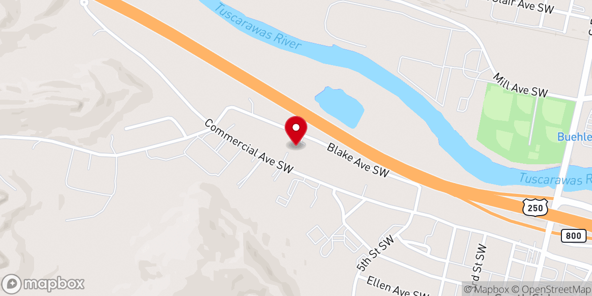 Map showing location of Indian Hills First Baptist Church