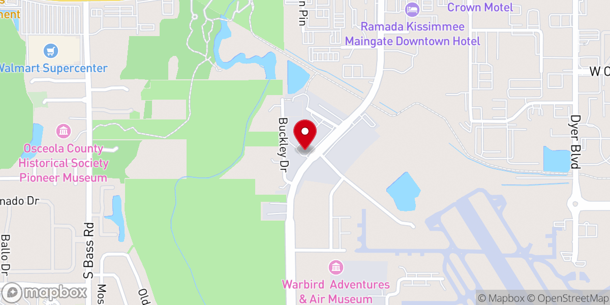 Map showing location of Iglesia Cristiana Vida Eterna