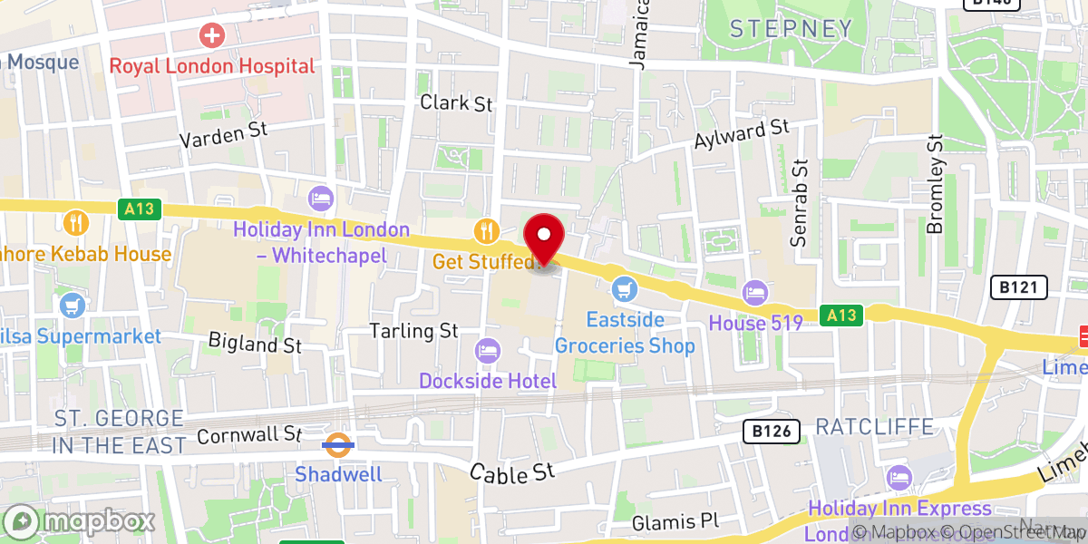 Map showing location of Roman Catholic Church of St Mary & St Michael