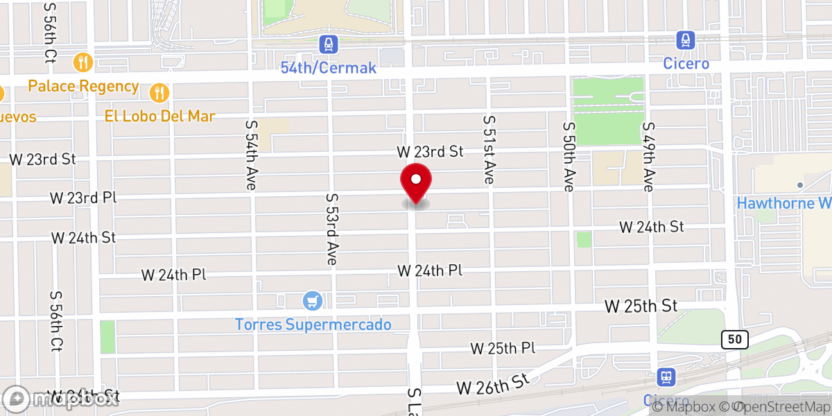 Map showing location of The Salvation Army Templo-Laramie Corps Community Center