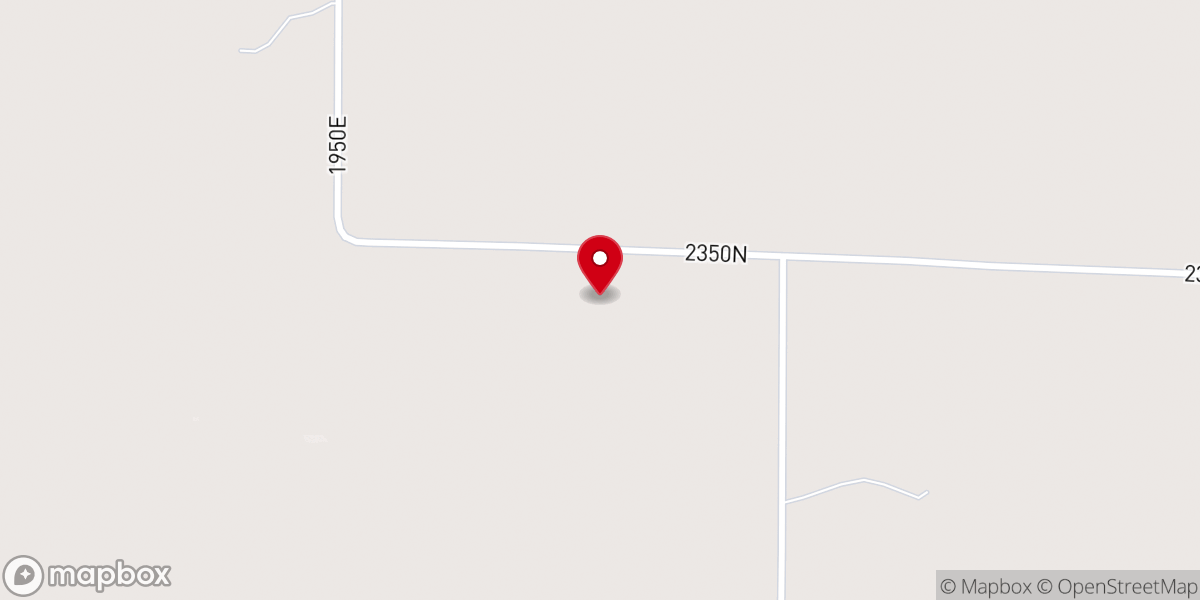 Map showing location of Fall Creek Church
