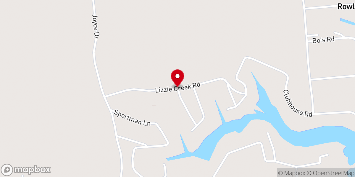 Map showing location of Pearson Chapel