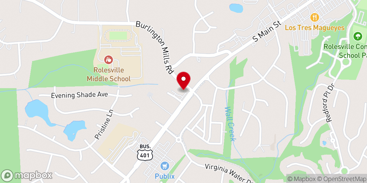 Map showing location of Living Stones Family Church