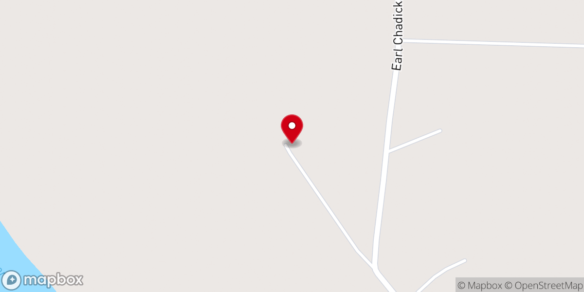 Map showing location of Morris Chapel