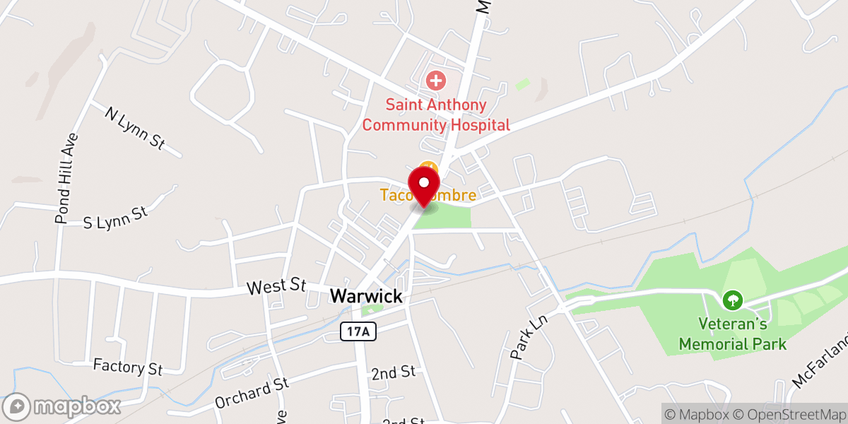 Map showing location of Lewis Park