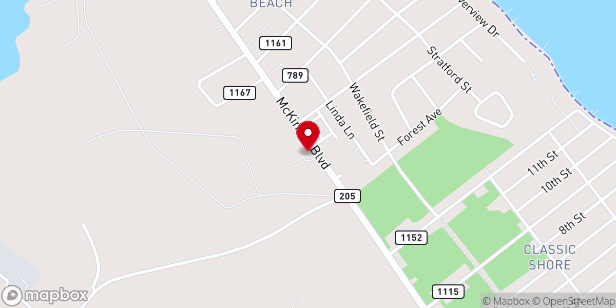 Map showing location of New Life Ministries