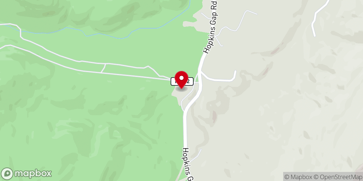 Map showing location of Gospel Hill Mennonite Church