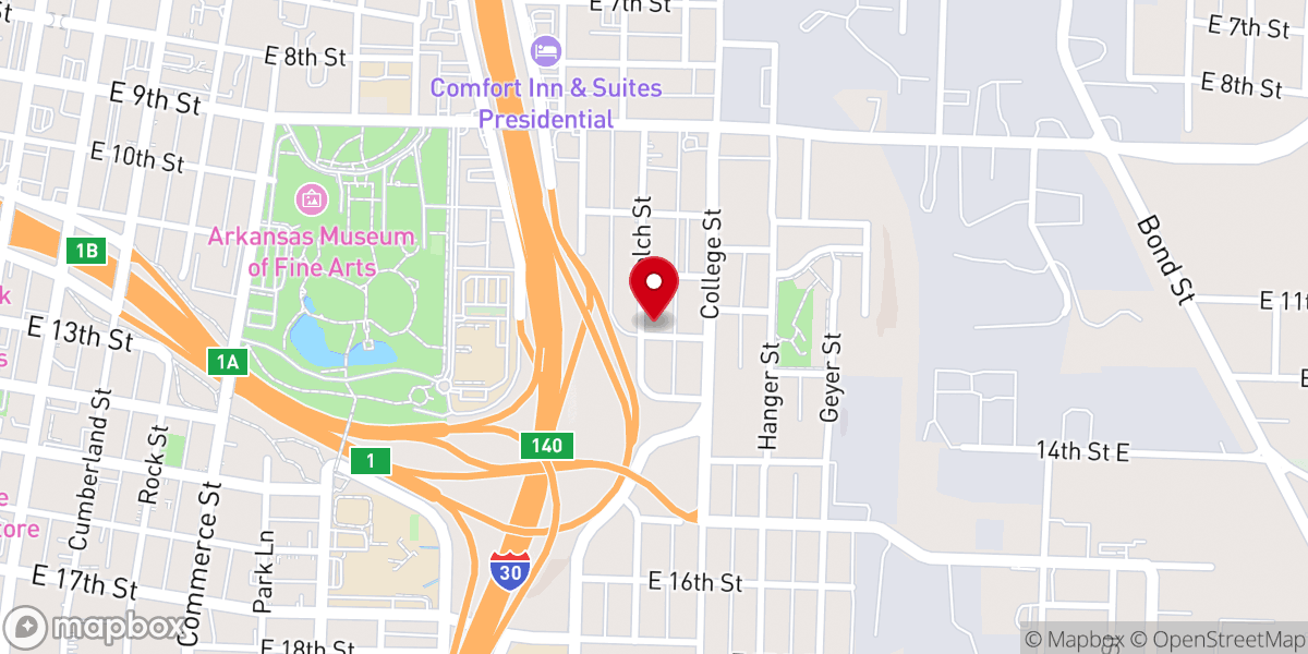Map showing location of Apostolic Church of Jesus Christ