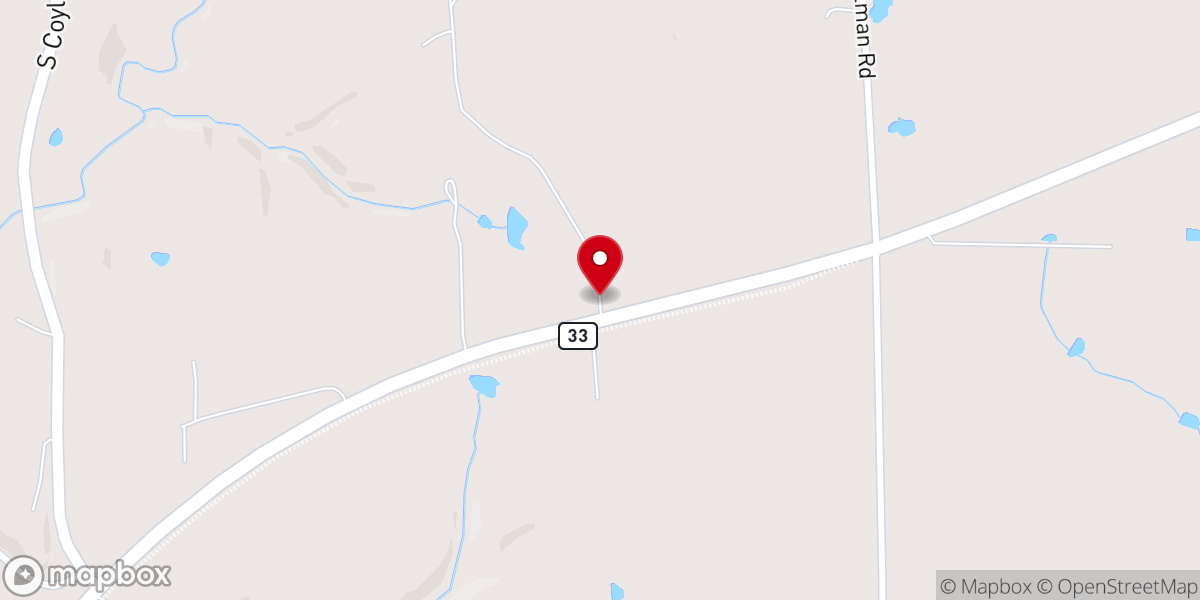 Map showing location of St Francis of the Woods