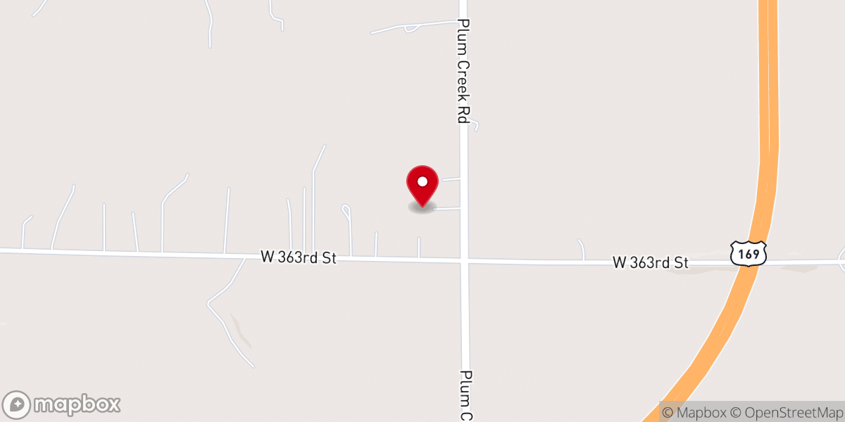 Map showing location of Church of God (Holiness)