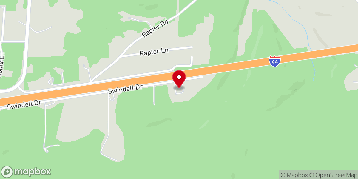 Map showing location of Berean Baptist Church