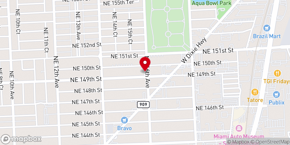 Map showing location of Grace Church of the First Born