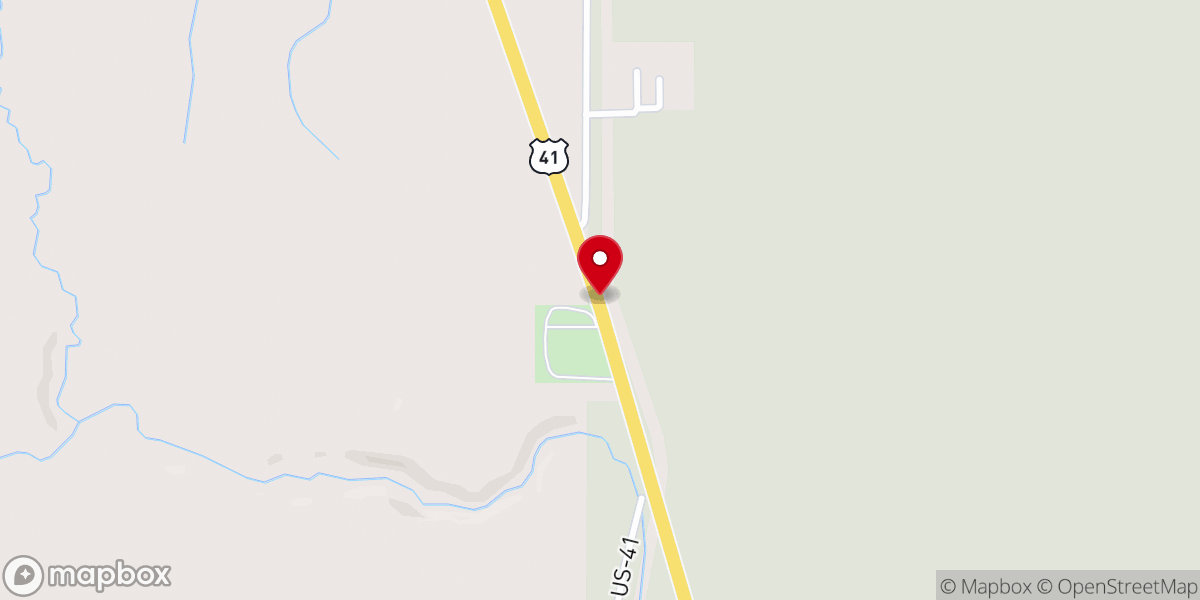 Map showing location of Emanuel Lutheran Church